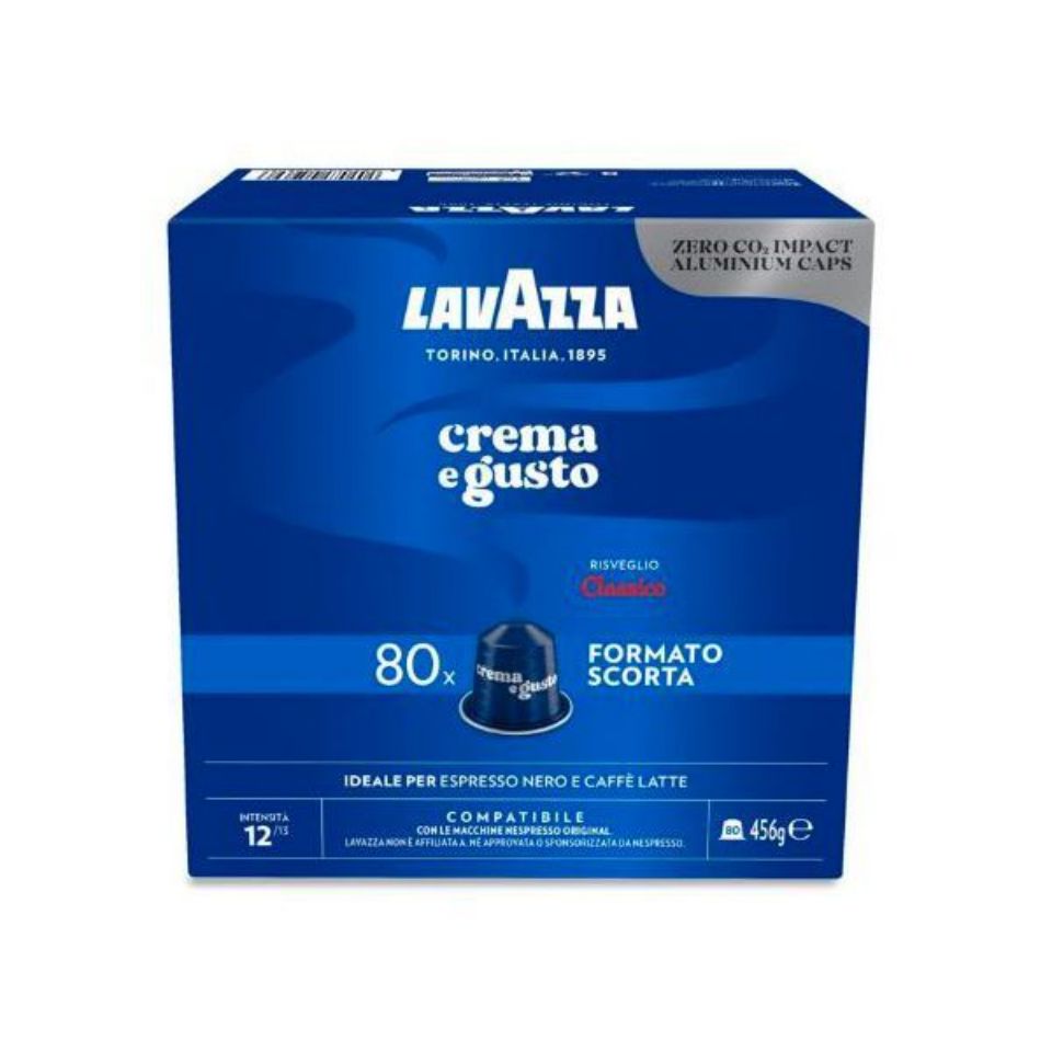 Capsule Lavazza CREMA E GUSTO CLASSICO Compatibili Nespresso