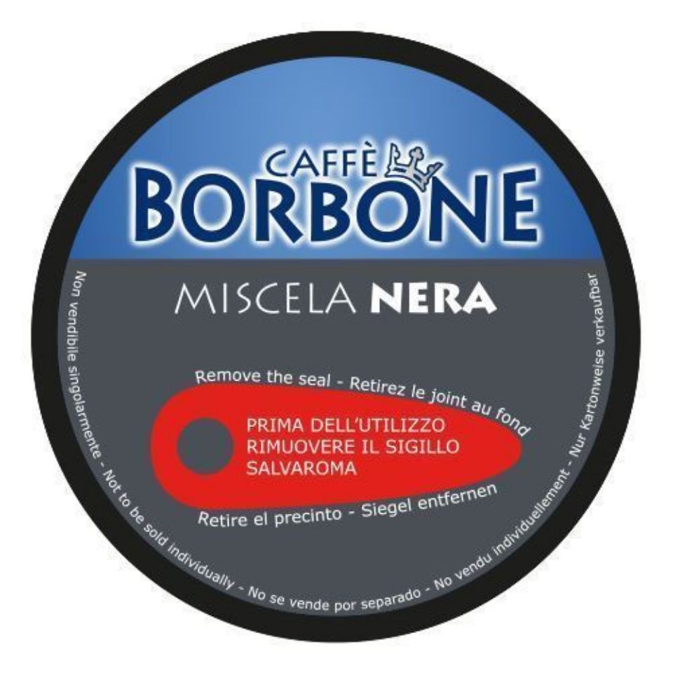Capsule Caffè Borbone Miscela NERA Compatibili Nescafè Dolce Gusto