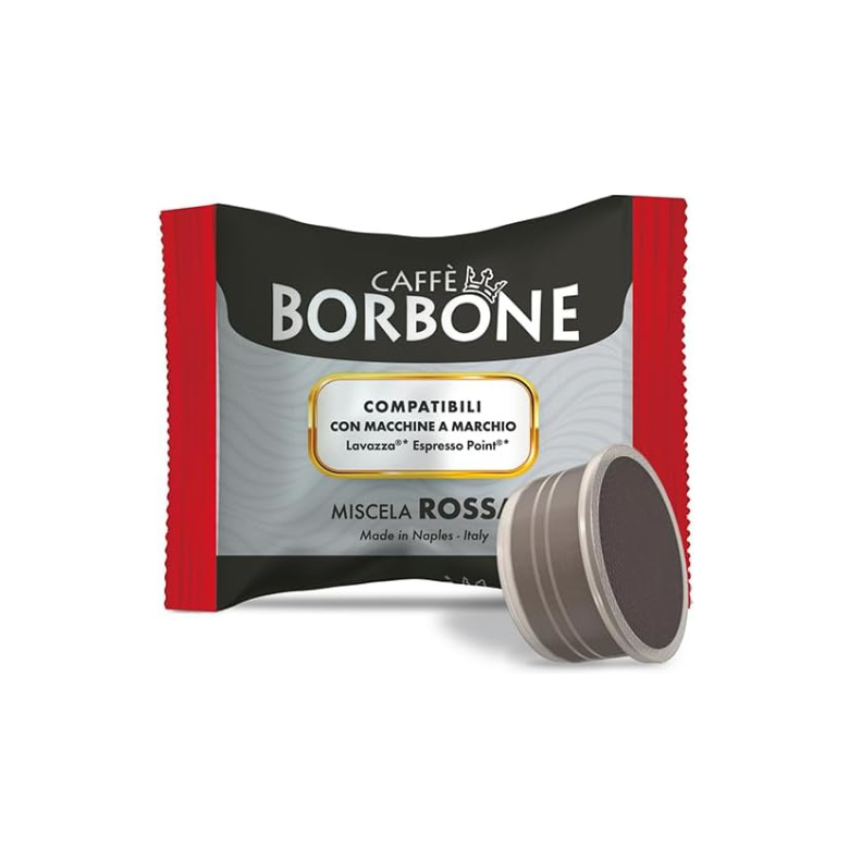 Capsule Caffè Borbone Miscela ROSSA Compatibili Lavazza Espresso Point