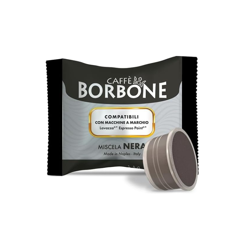 Capsule Caffè Borbone Miscela NERA Compatibili Lavazza Espresso Point