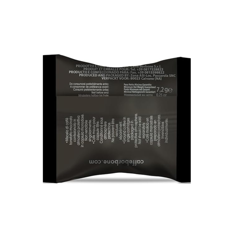 Capsule Caffè Borbone Miscela NERA Compatibili Lavazza Espresso Point