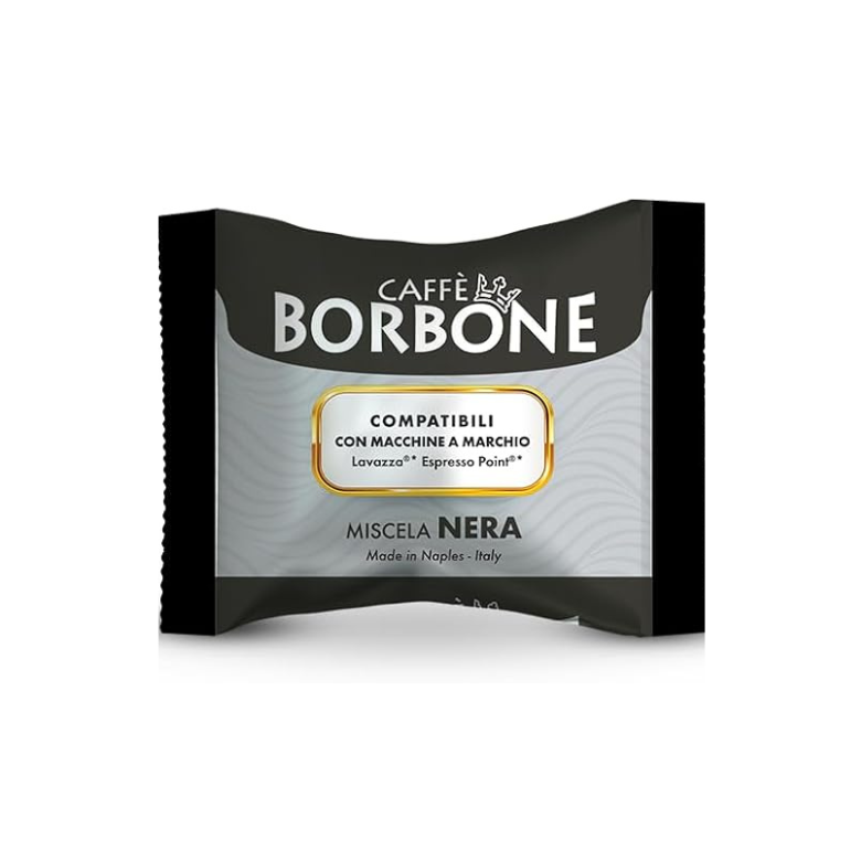 Capsule Caffè Borbone Miscela NERA Compatibili Lavazza Espresso Point
