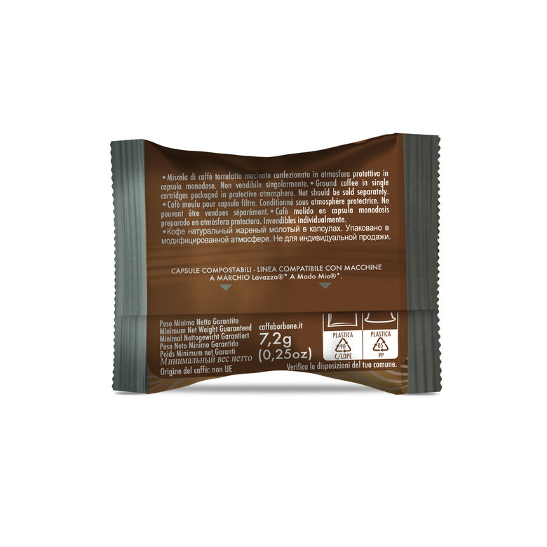 Capsule Caffè Borbone Miscela NERA Compatibili Lavazza A Modo Mio