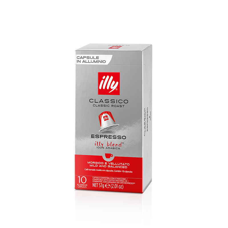 100 Capsule ILLY Tostato CLASSICO Compatibili Nespresso