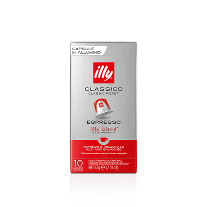 100 Capsule ILLY Tostato CLASSICO Compatibili Nespresso