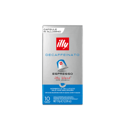 100 Capsule ILLY Tostato DECAFFEINATO Compatibili Nespresso