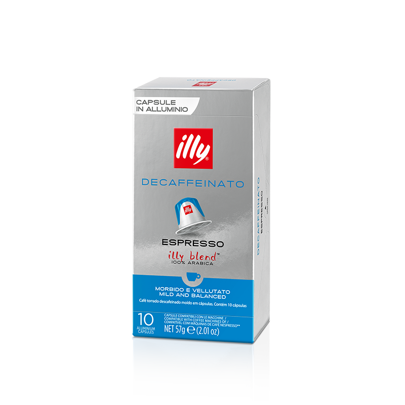 100 Capsule ILLY Tostato DECAFFEINATO Compatibili Nespresso