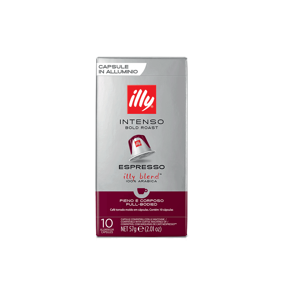 100 Capsules ILLY Tostato INTENSO Compatible Nespresso