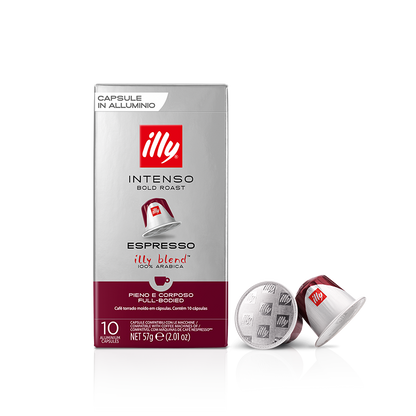 100 Capsules ILLY Tostato INTENSO Compatible Nespresso