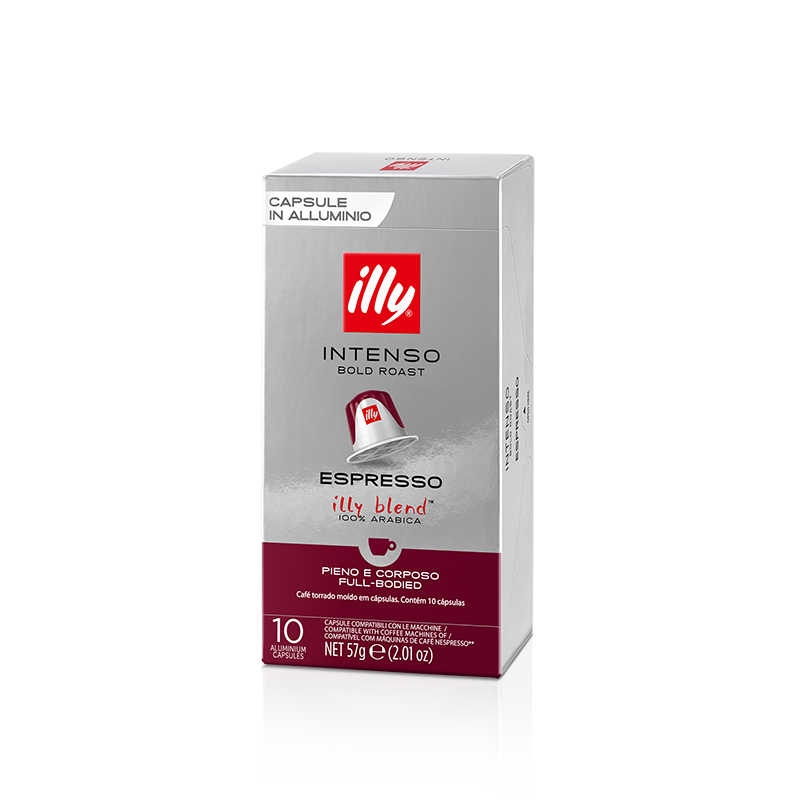 100 Capsules ILLY Tostato INTENSO Compatible Nespresso