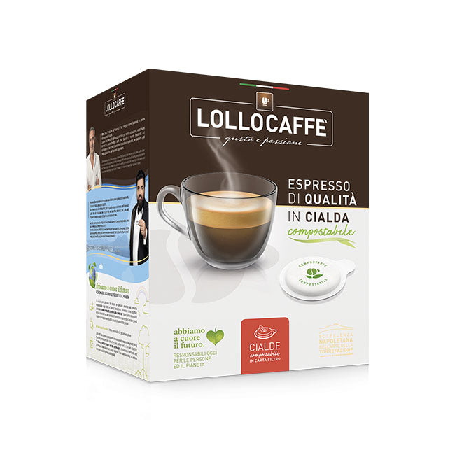 150 Cialde Lollocaffè ARGENTO ESPRESSO