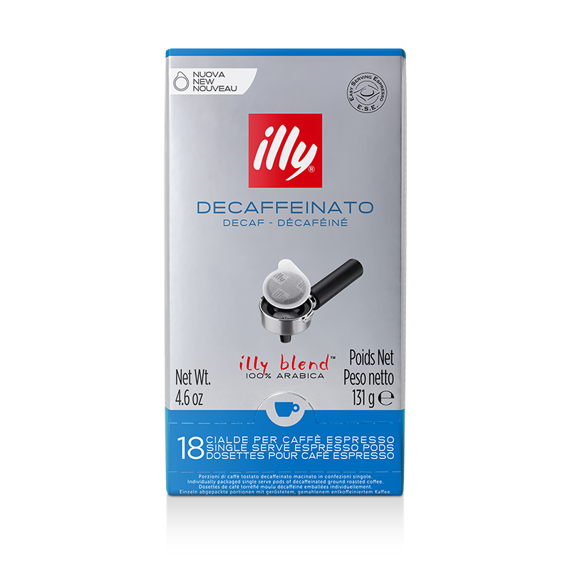 18 Cialde ILLY Monodose DECAFFEINATO