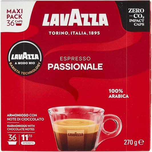 144 Capsule Lavazza a Modo Mio PASSIONALE