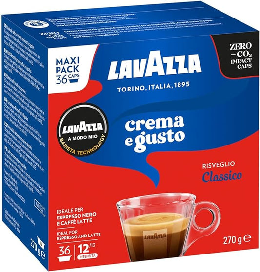 144 Capsule Lavazza a Modo Mio CREMA E GUSTO