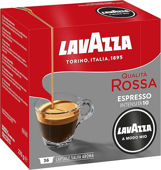 144 CapsuleLavazza a Modo Mio QUALITÀ ROSSA