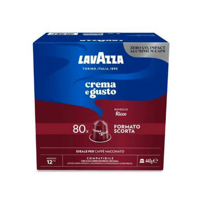 Capsule Lavazza CREMA E GUSTO RICCO Compatibili Nespresso