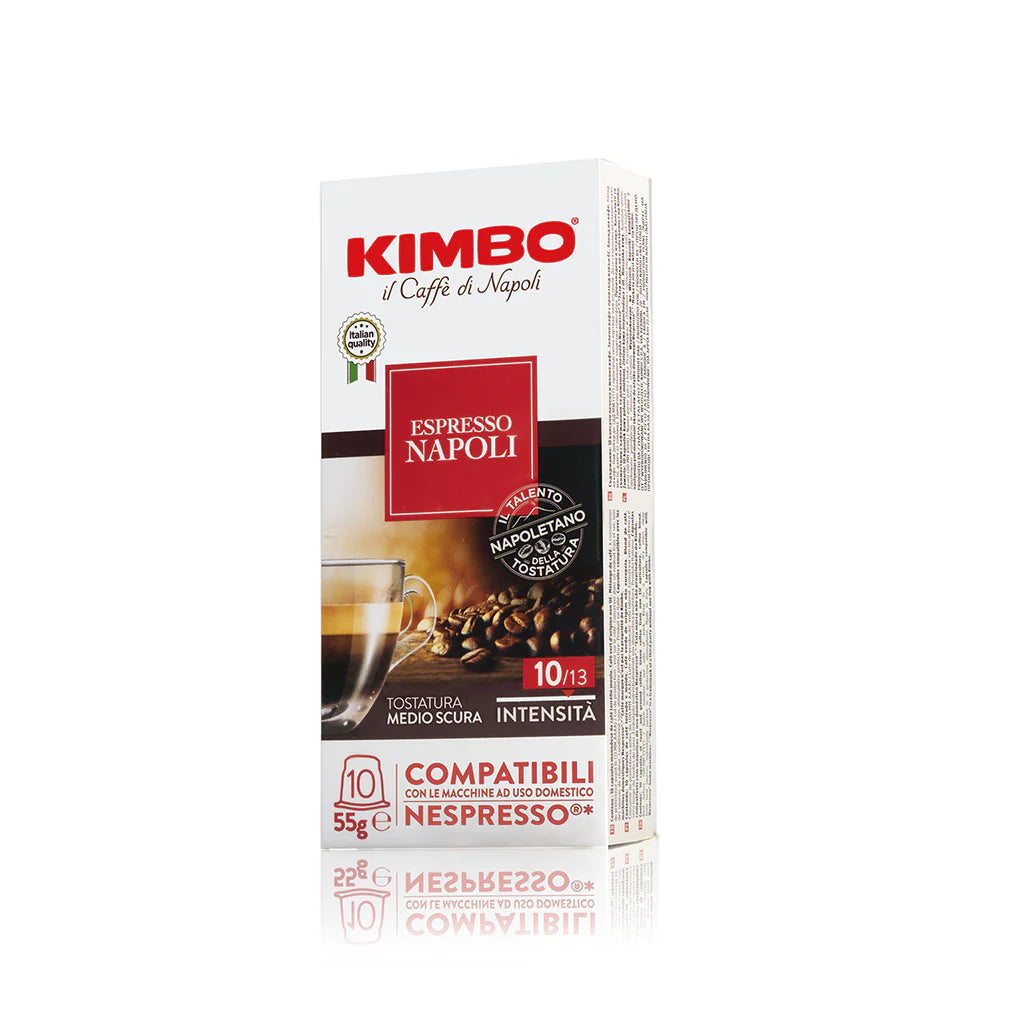 100 Capsule Kimbo ESPRESSO NAPOLI Compatibili Nespresso