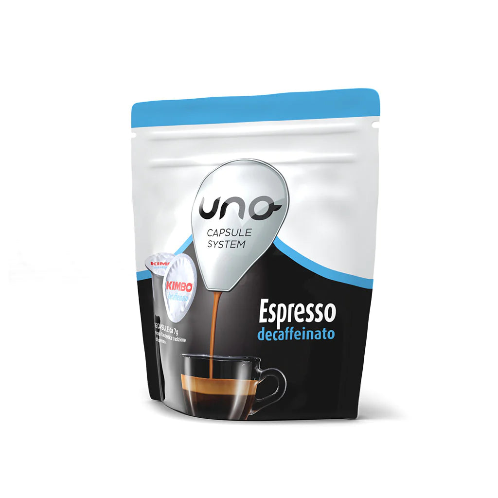 96 Capsule Kimbo Espresso Decaffeinato UNO System