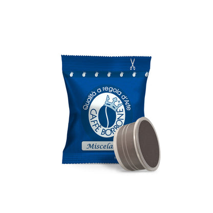 100 Capsule Caffè Borbone Miscela BLU Compatibili Lavazza Espresso Point