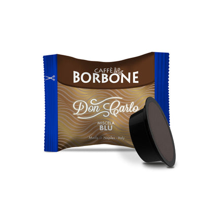 100 Capsule Caffè Borbone Miscela BLU Compatibili Lavazza A Modo Mio