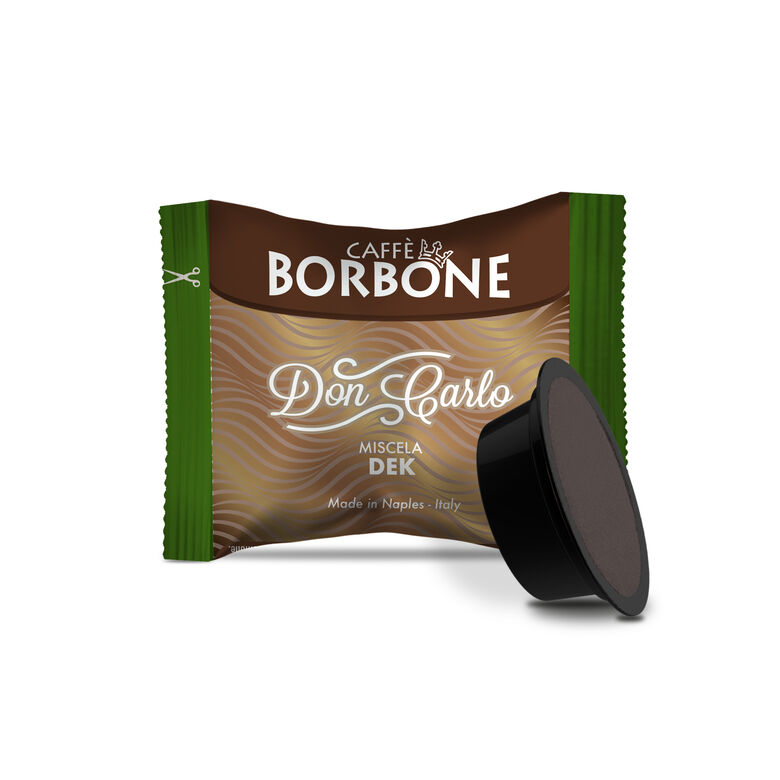 Capsule Caffè Borbone Miscela VERDE DEK Compatibili Lavazza A Modo Mio