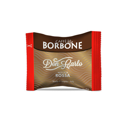 100 Capsule Caffè Borbone Miscela ROSSA Compatibili Lavazza A Modo Mio