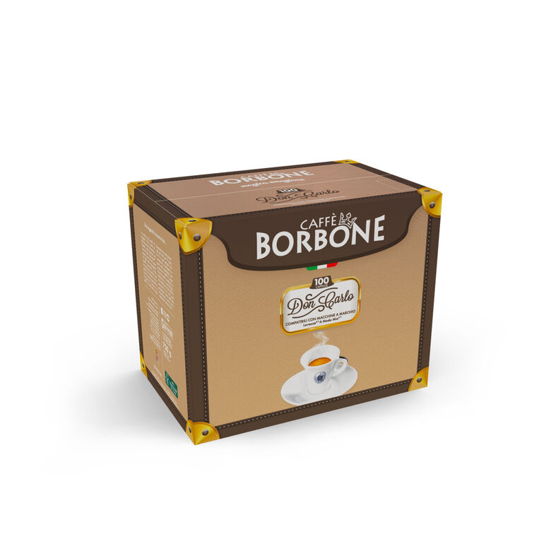 100 Capsule Caffè Borbone Miscela BLU Compatibili Lavazza A Modo Mio