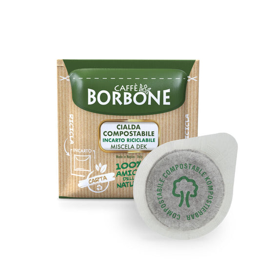 100 Borbone Coffee Pods GREEN DEK Blend