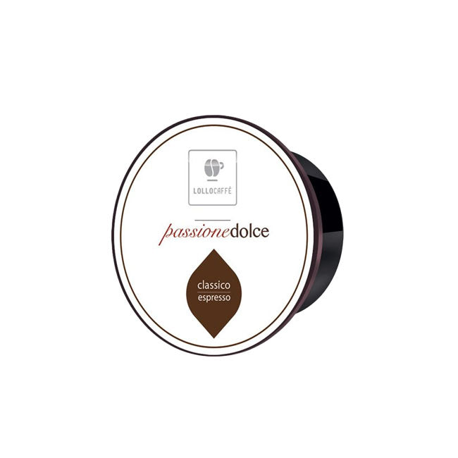 96 Lollocaffè CLASSICO ESPRESSO Capsules Compatible with Dolce Gusto